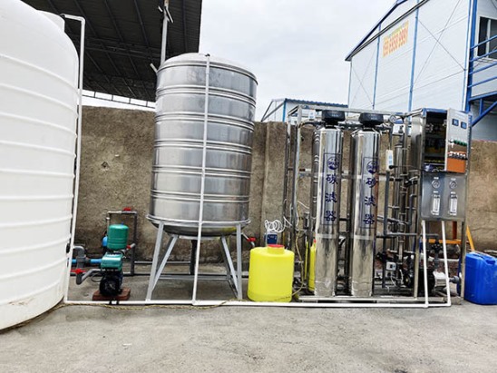 玉昆钢铁三号项目部饮用水0.5吨纯水设备