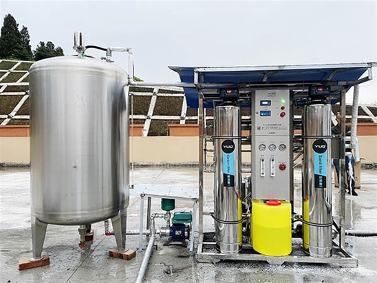 富源第三幼儿园食堂餐饮用水0.5吨纯水设备