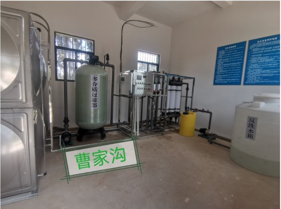 昆明市西山区农村供水保障项目 6T/h超滤净水设备